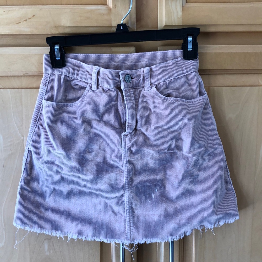 Brandy Melville corduroy denim skirt!